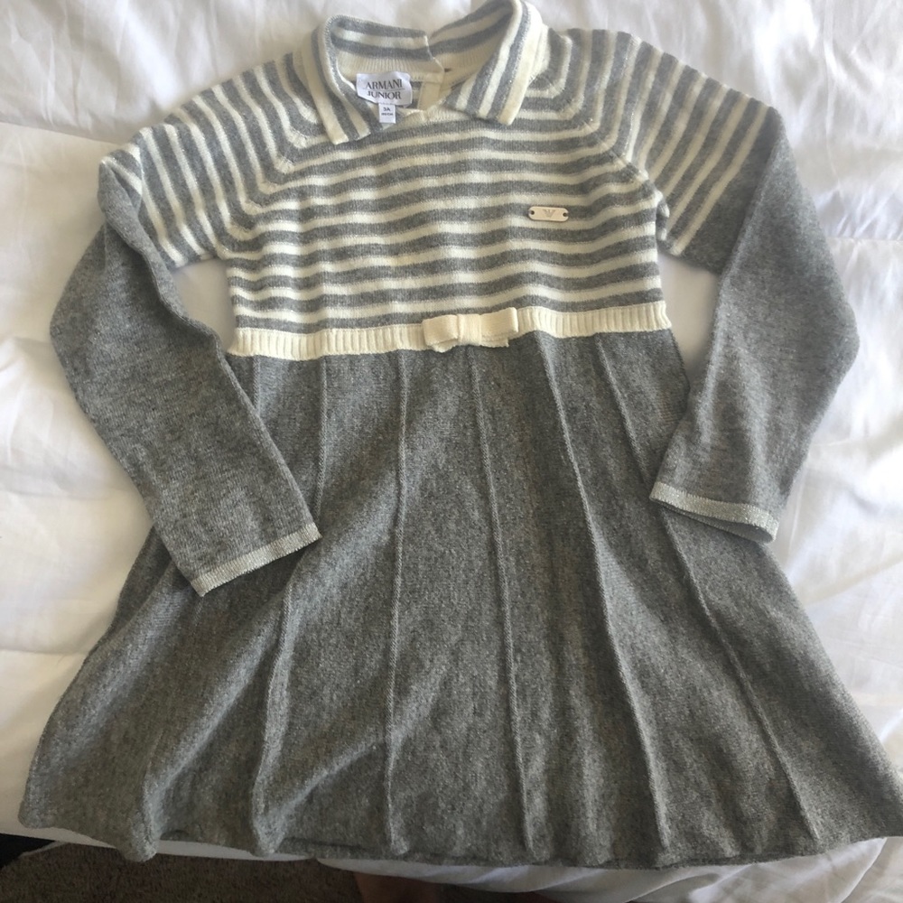 ‼️2/$18 Armani Junior dress size 3, button down
